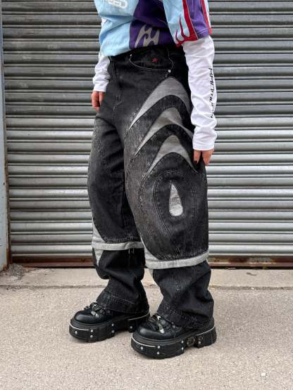 "SPIDER" Jeans Black-HxH-Coordom