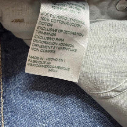 (34X34) GUNDAM EMBROIDERED JEANS-Coordom