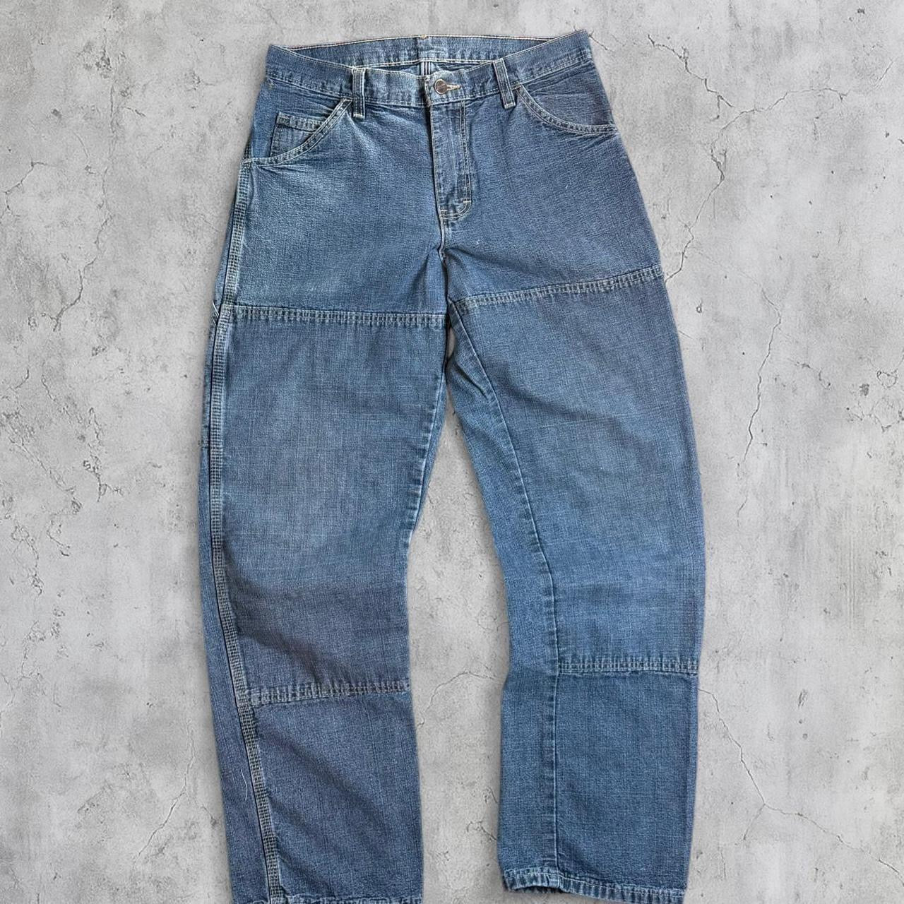 (30x32) GUNDAM EMBROIDERED JEANS-Coordom