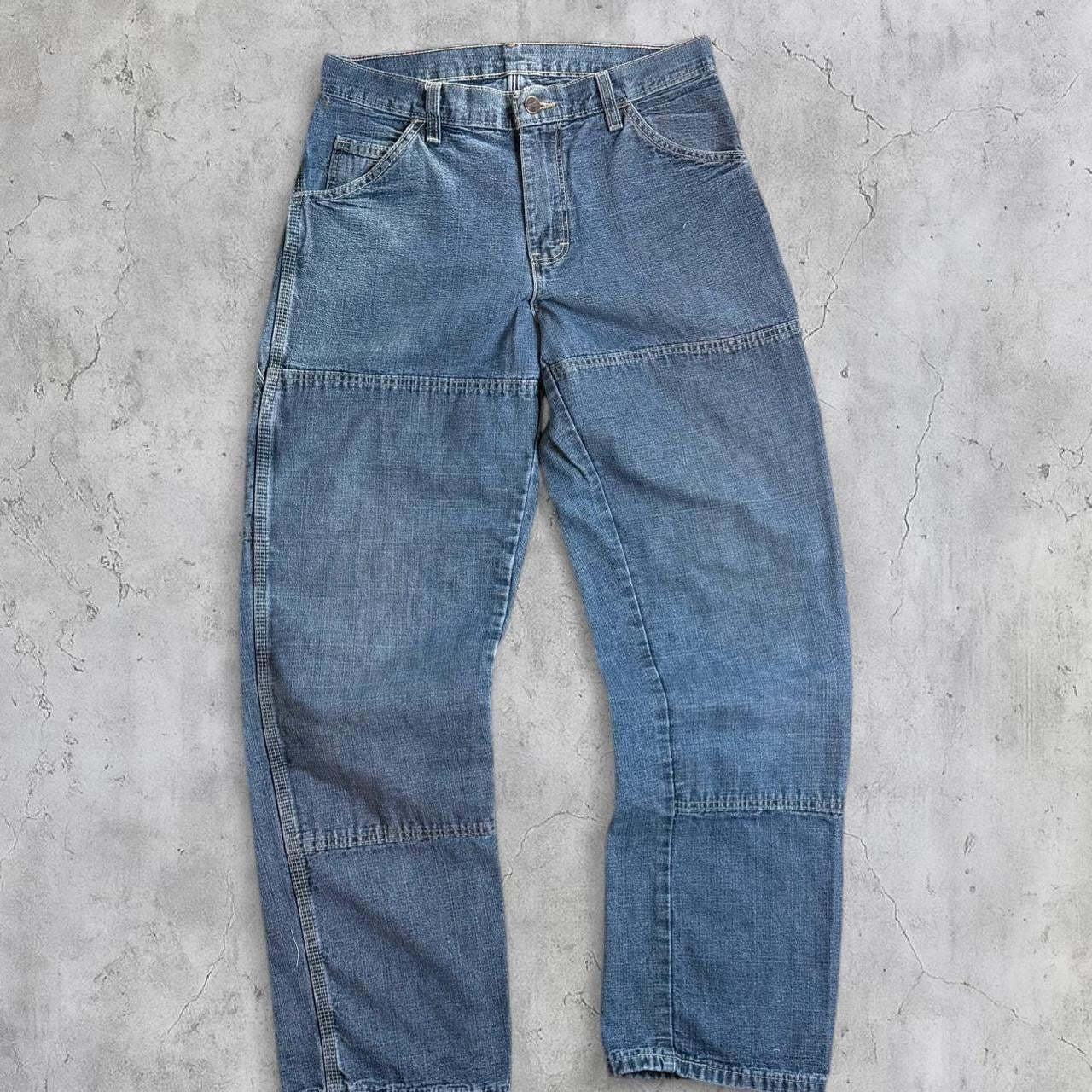(30x32) GUNDAM EMBROIDERED JEANS-Coordom