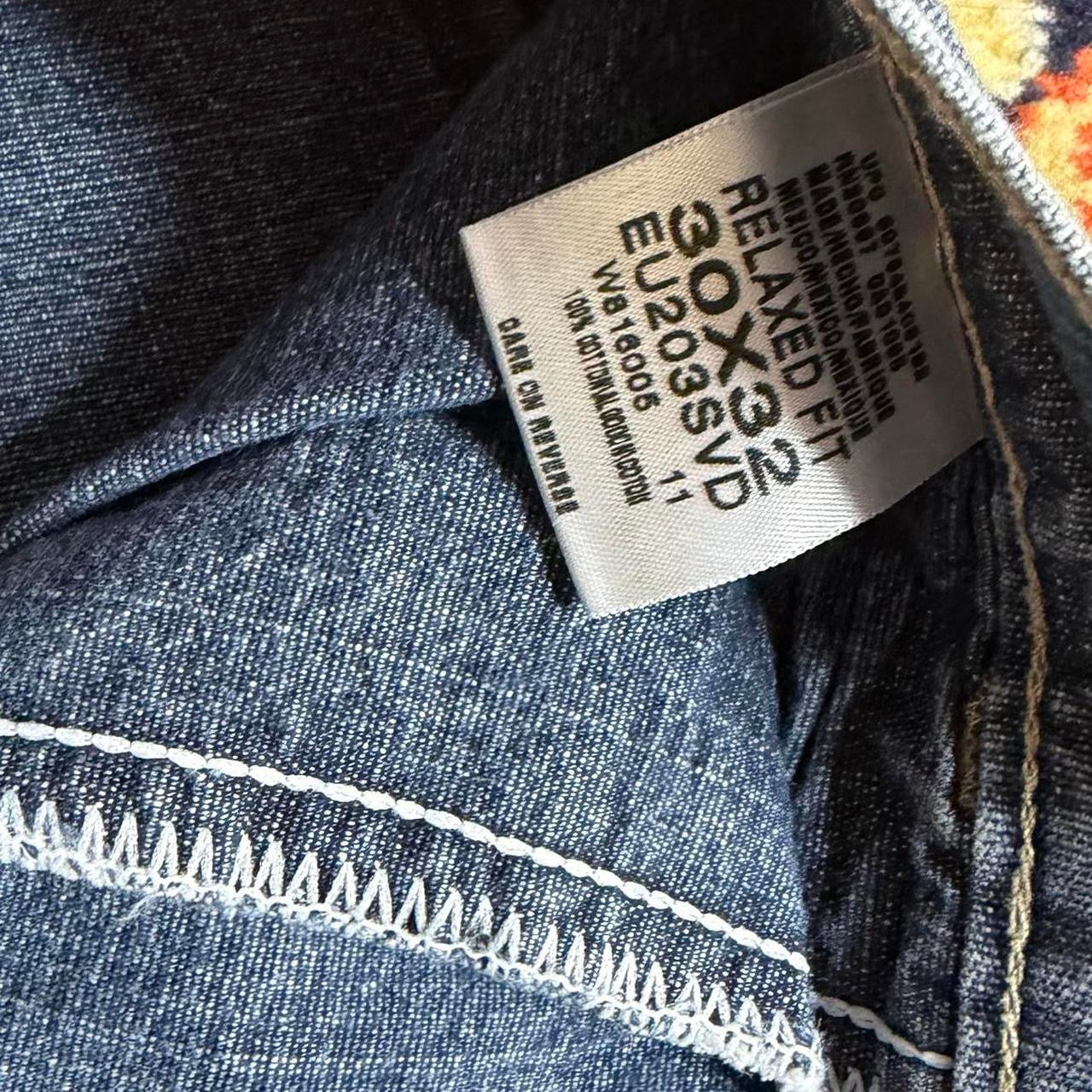 (30x32) GUNDAM EMBROIDERED JEANS-Coordom