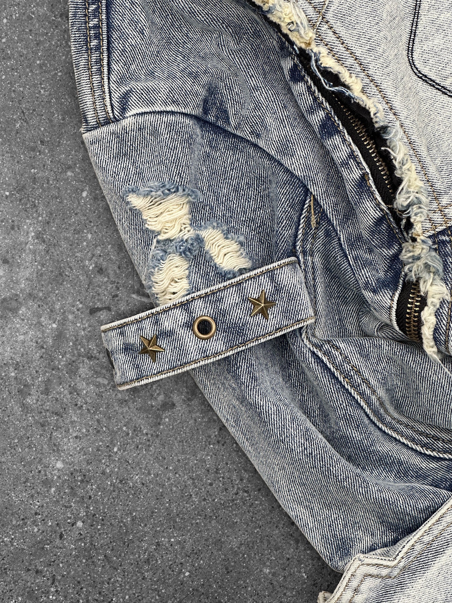 "DRAGON" Denim Hoodie-Coordom