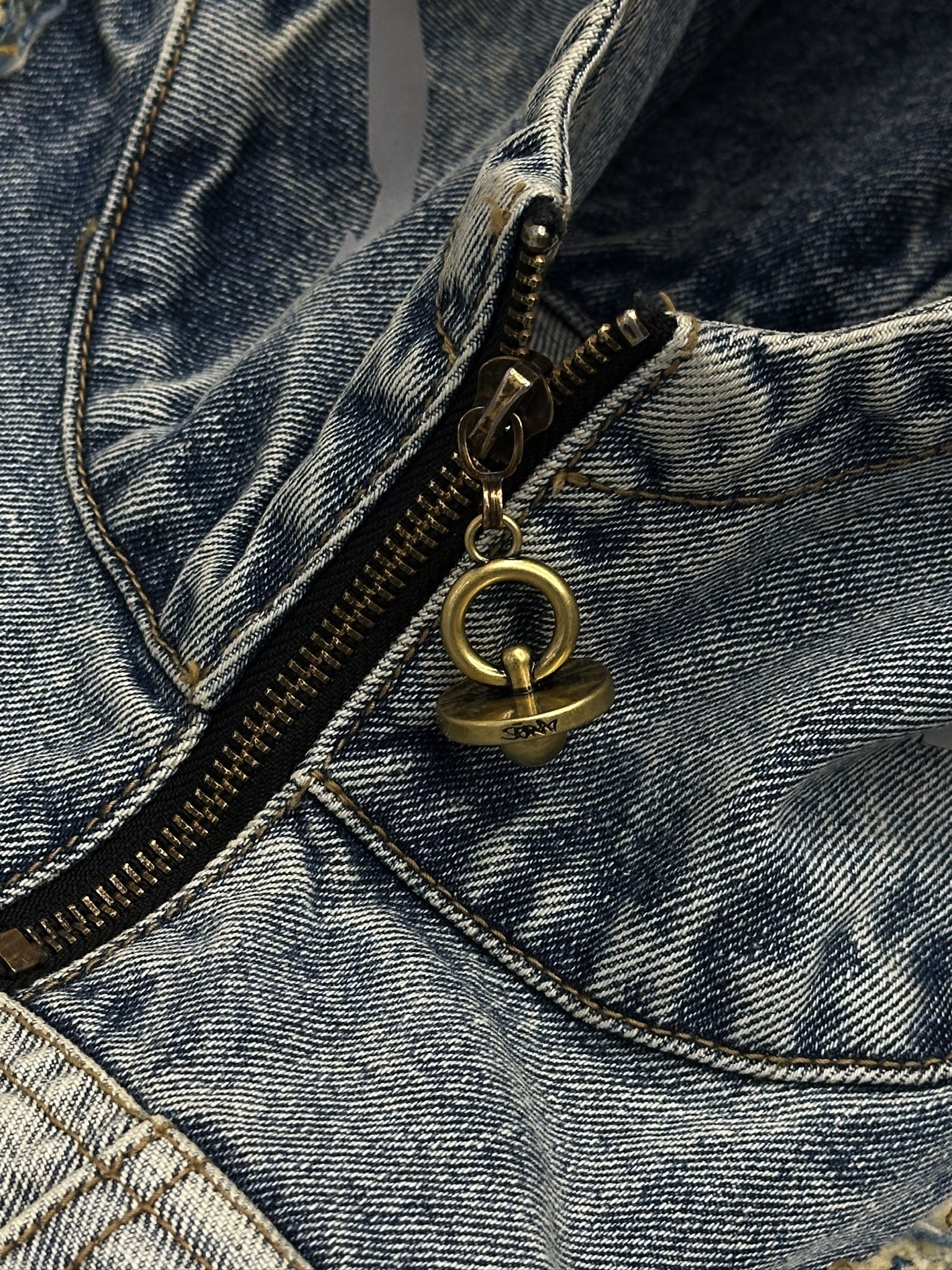 "DRAGON" Denim Hoodie-Coordom