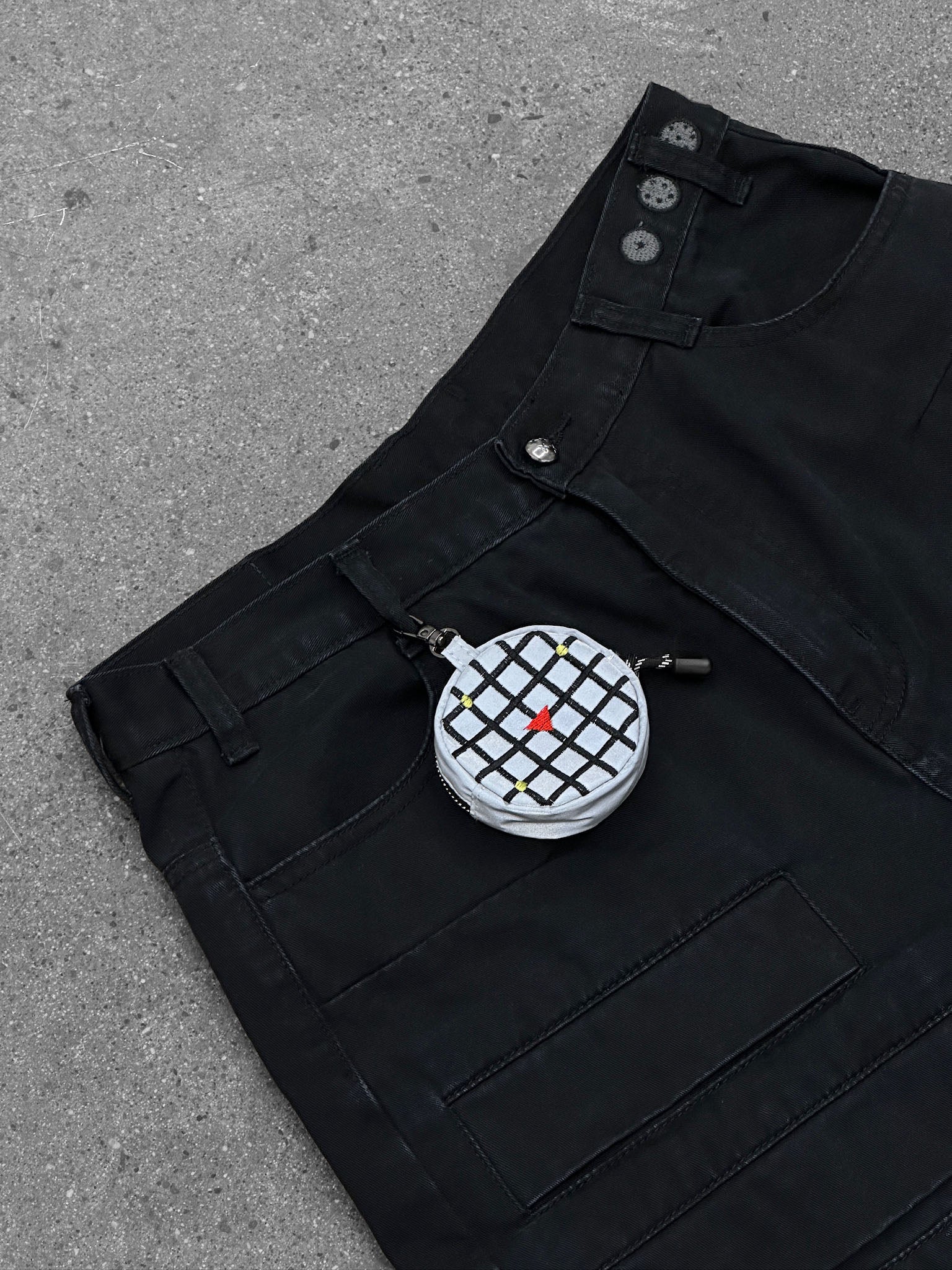 "DRAGON" Cargo Pants Black-Coordom