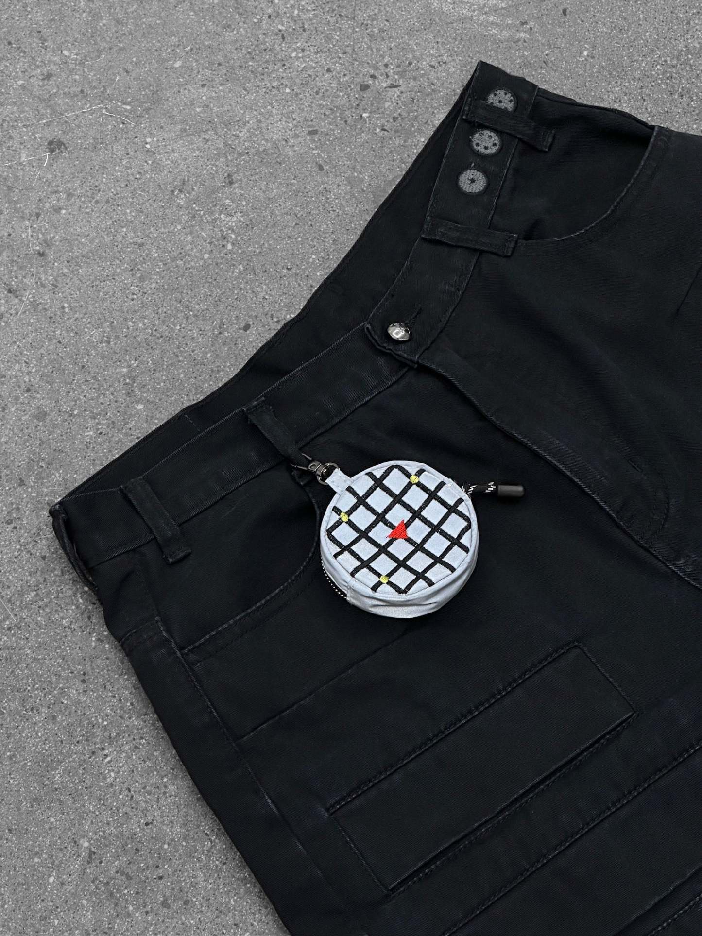 "DRAGON" Cargo Pants Black-Coordom