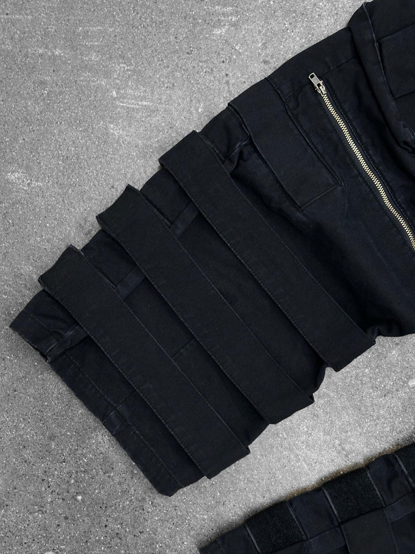 "DRAGON" Cargo Pants Black-Coordom