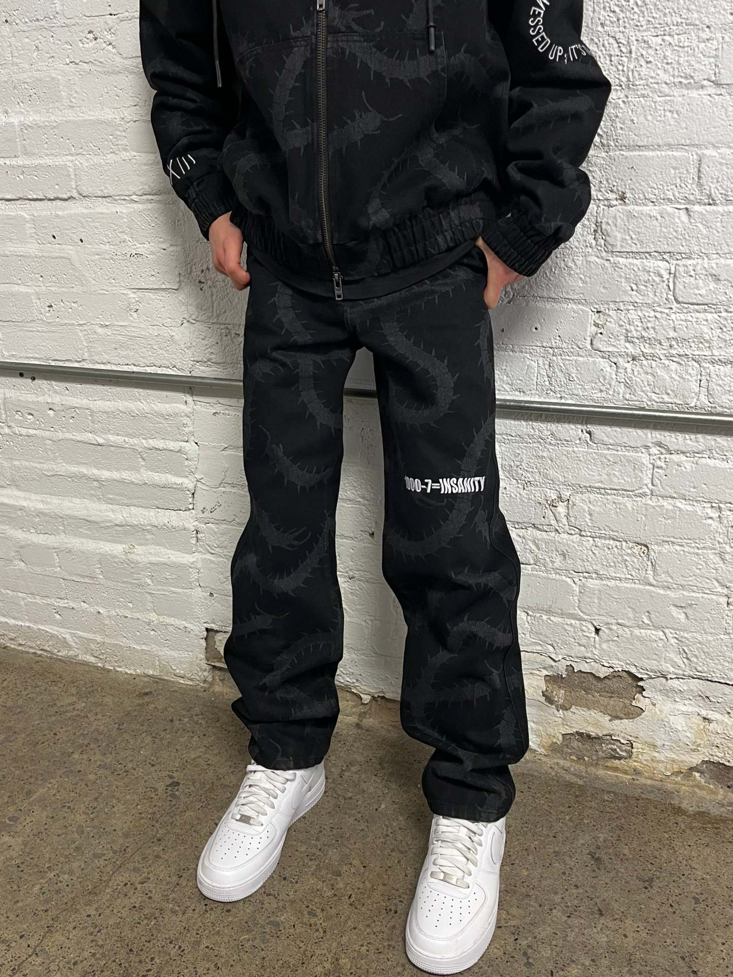 "Phobia" Jeans Black-Coordom