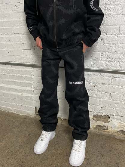 "Phobia" Jeans Black-Coordom