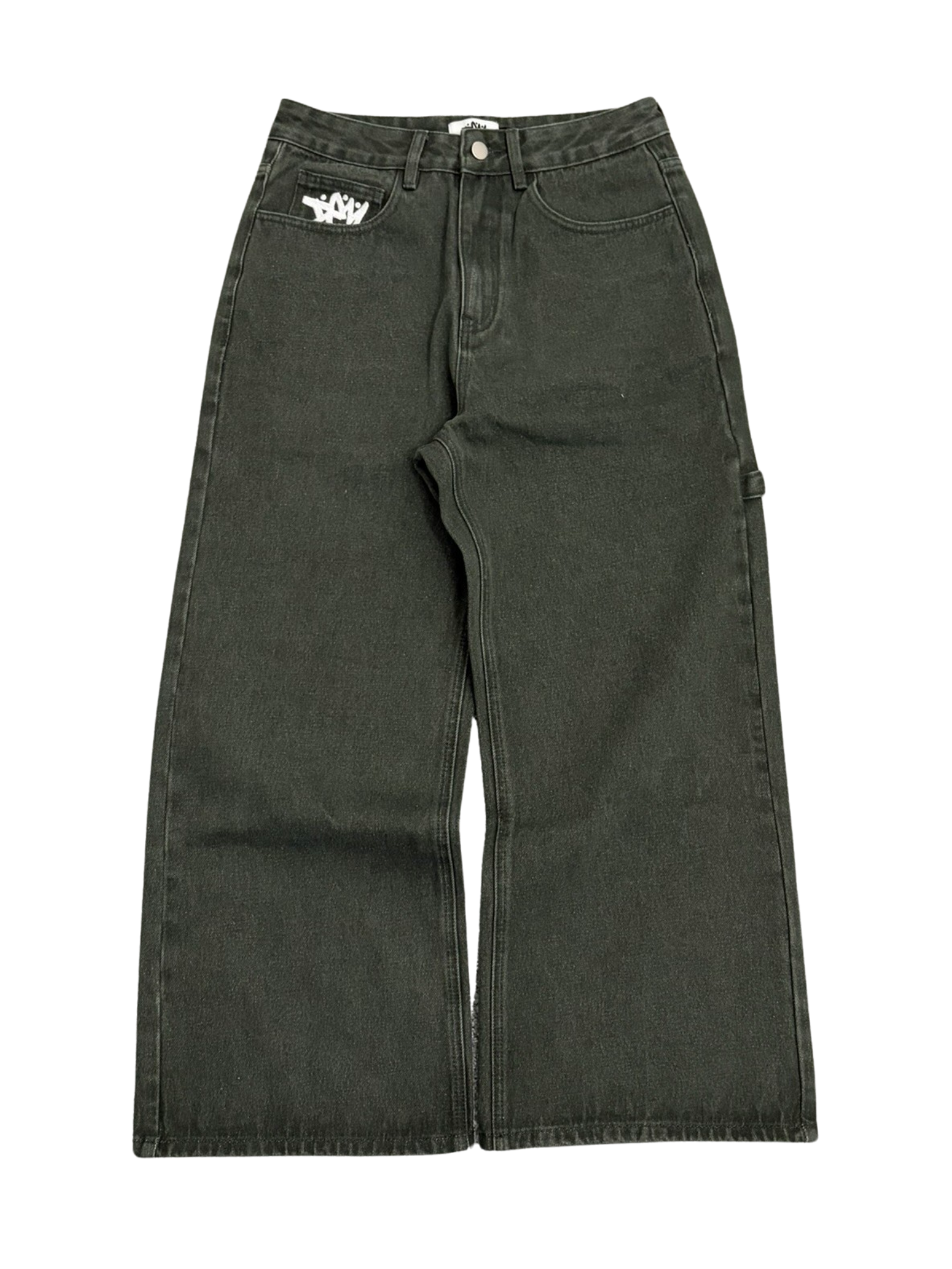BAGGY GREEN JEANS-Coordom