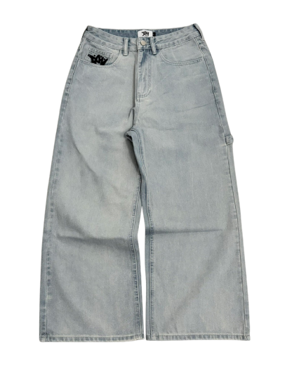 BAGGY SKY BLUE JEANS-Coordom