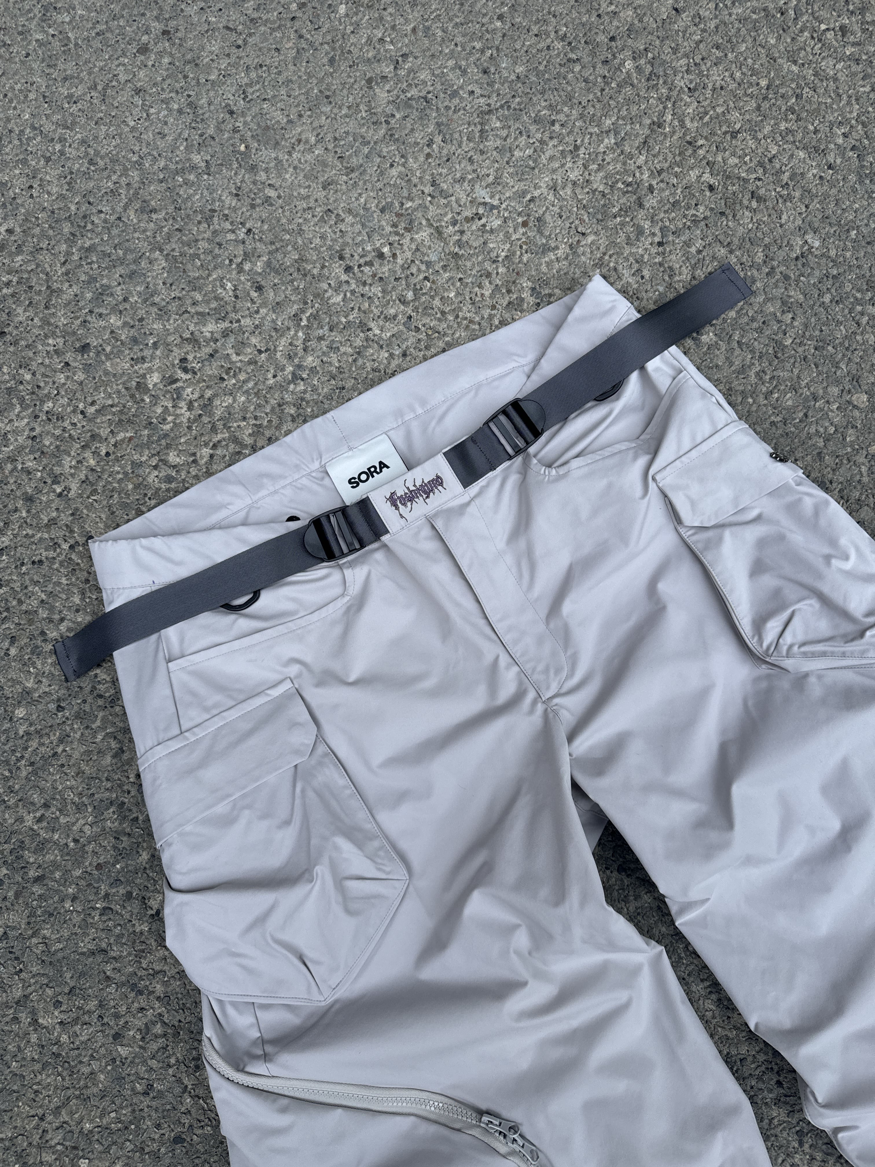 "CURSED" Parachute Pants-Coordom
