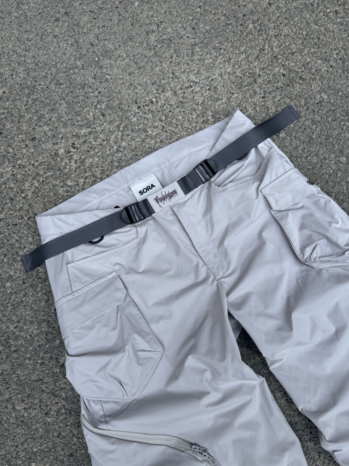 "CURSED" Parachute Pants-Coordom