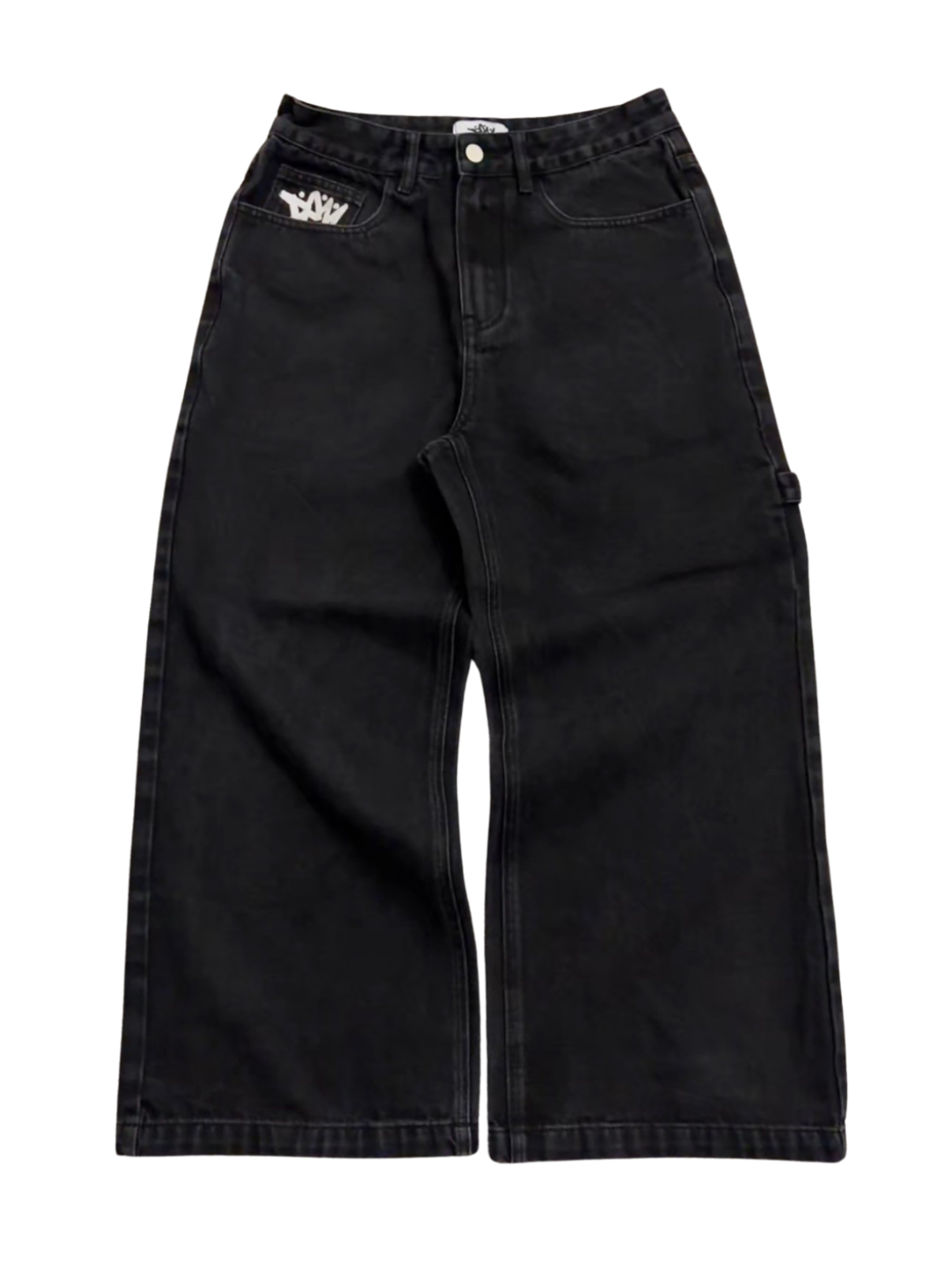 BAGGY BLACK JEANS-Coordom