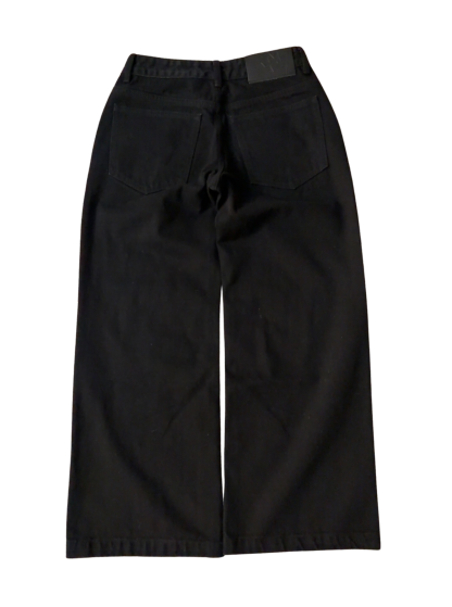 WOMENS LOW RISE BAGGY - BLACK-Coordom