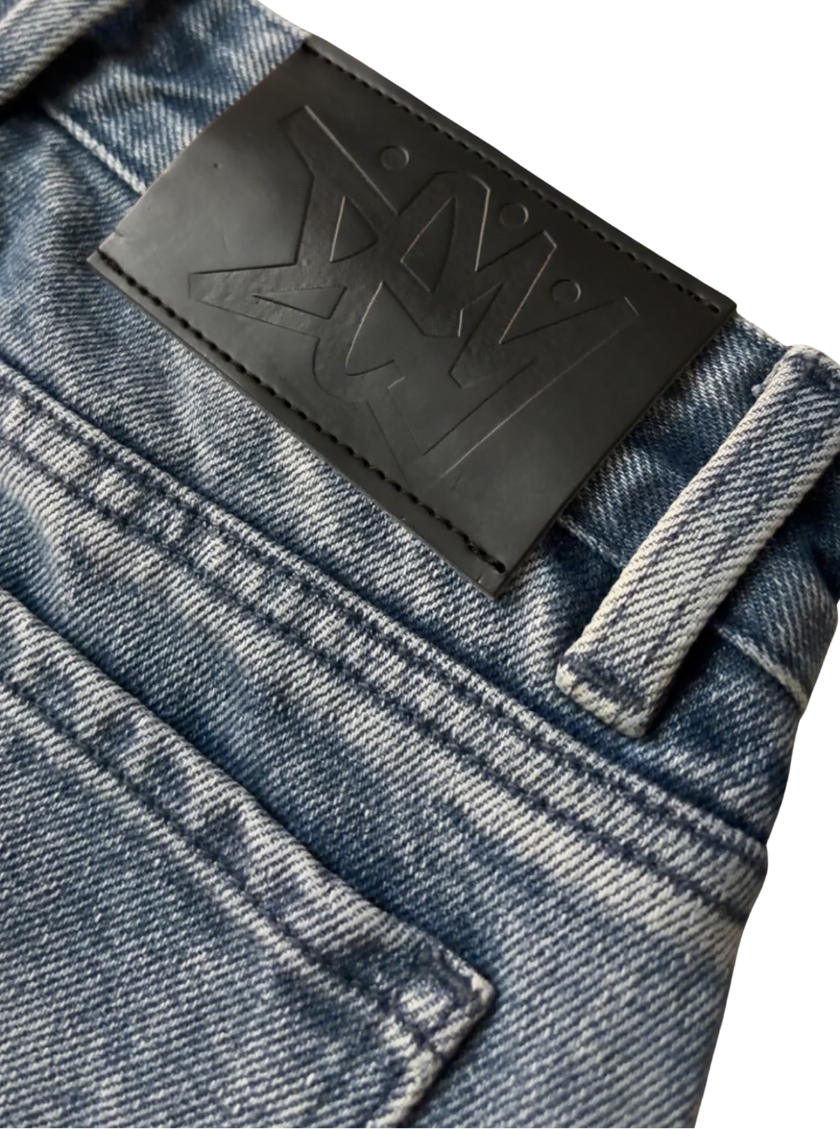 WOMENS LOW RISE BAGGY - WASHED BLUE-Coordom