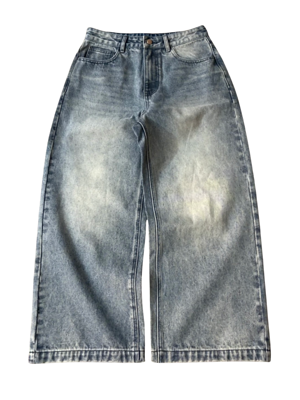 BAGGY JEANS - WASHED BLUE-Coordom