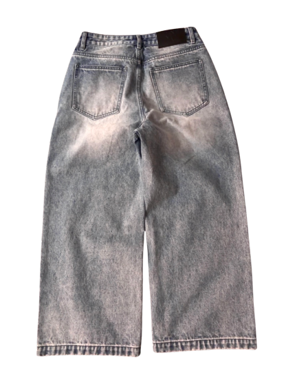 BAGGY JEANS - WASHED BLUE-Coordom