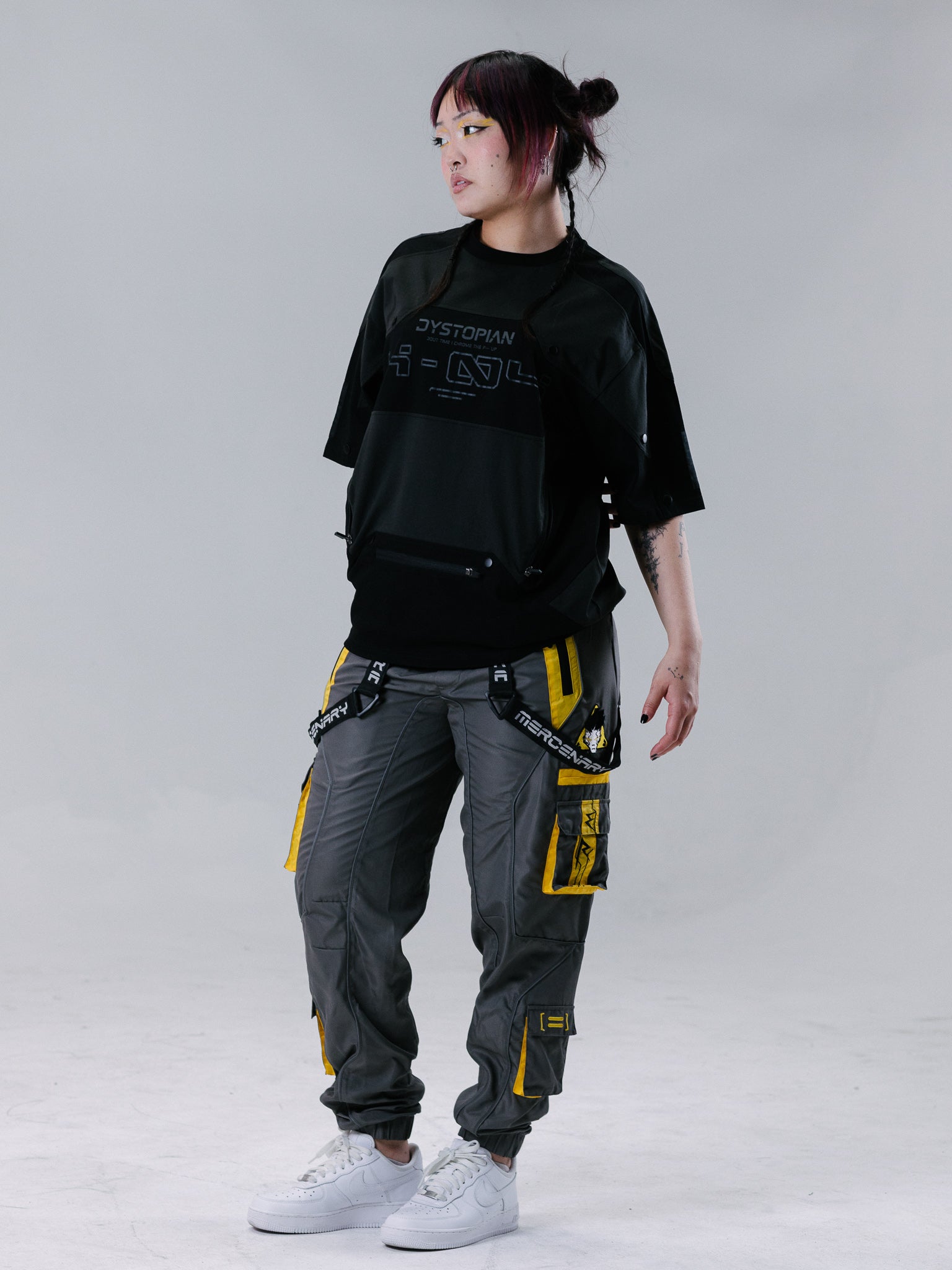 "CYBER" Cargo Pants-Coordom