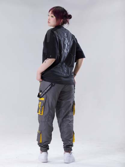 "CYBER" T-shirt Black-Coordom