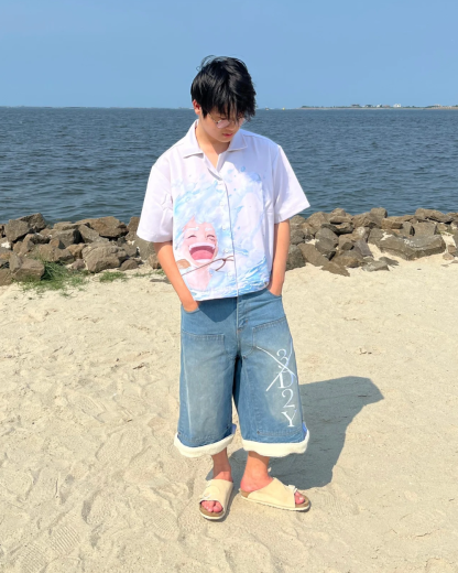 Luffy Strawhat Jorts-Coordom