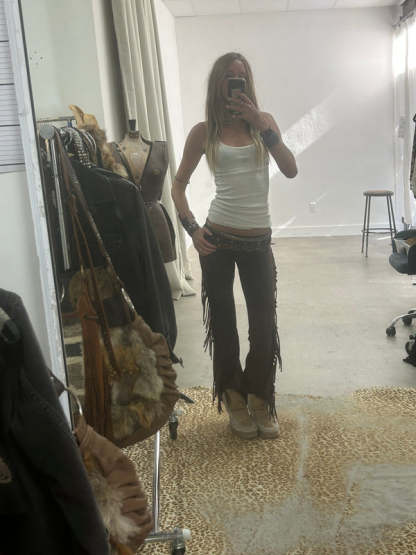 Fringe Cotton Pant (BUY 2 FREE SHIPPING)-Coordom