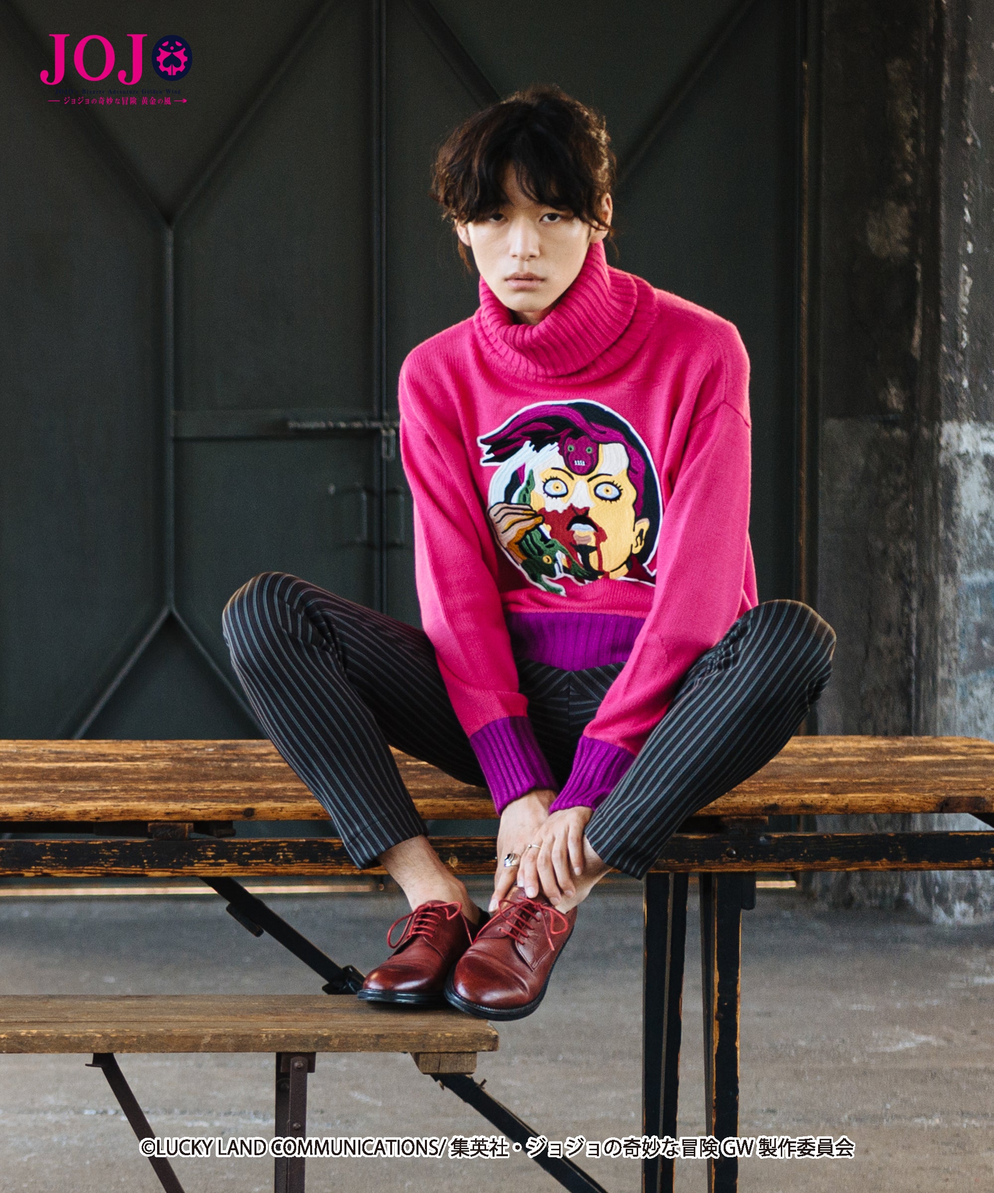 GB0120/JJ09: Vinegar Doppio turtle knit-Coordom