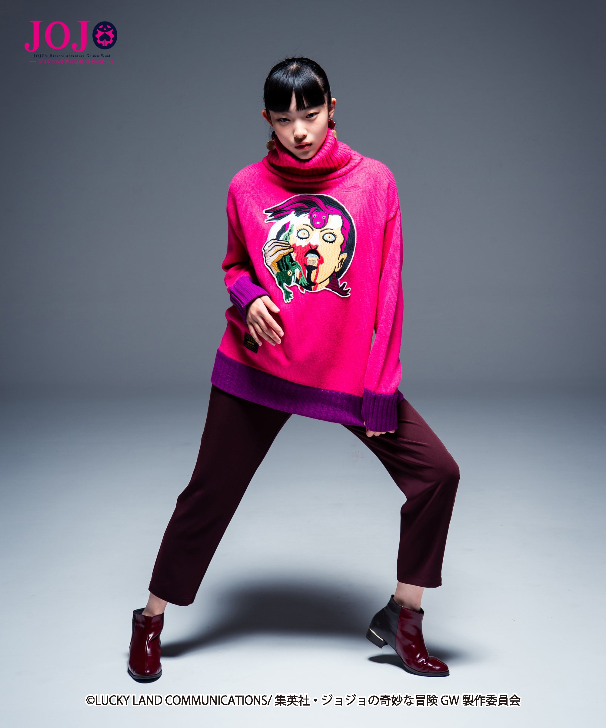 GB0120/JJ09: Vinegar Doppio turtle knit-Coordom