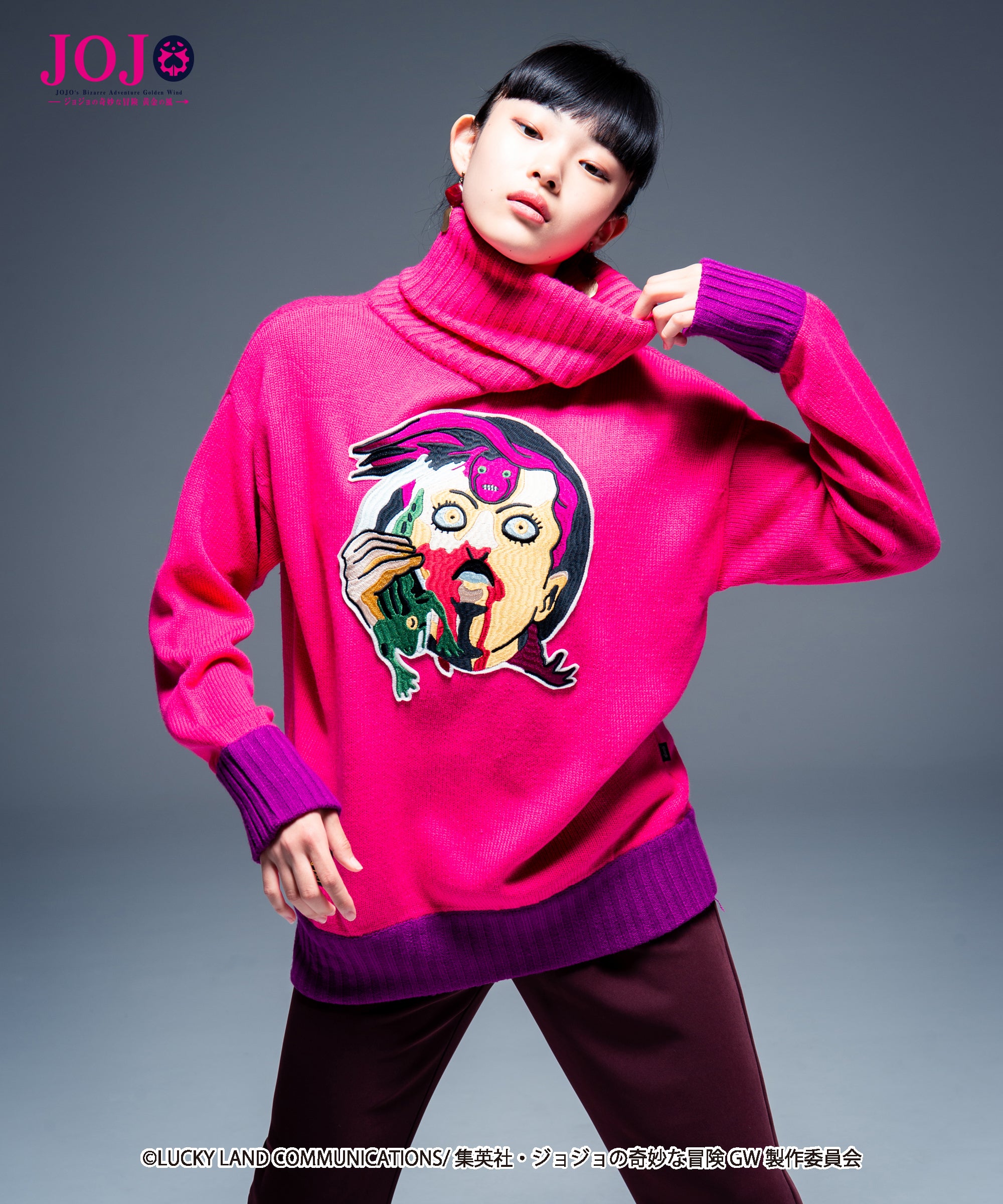 GB0120/JJ09: Vinegar Doppio turtle knit-Coordom