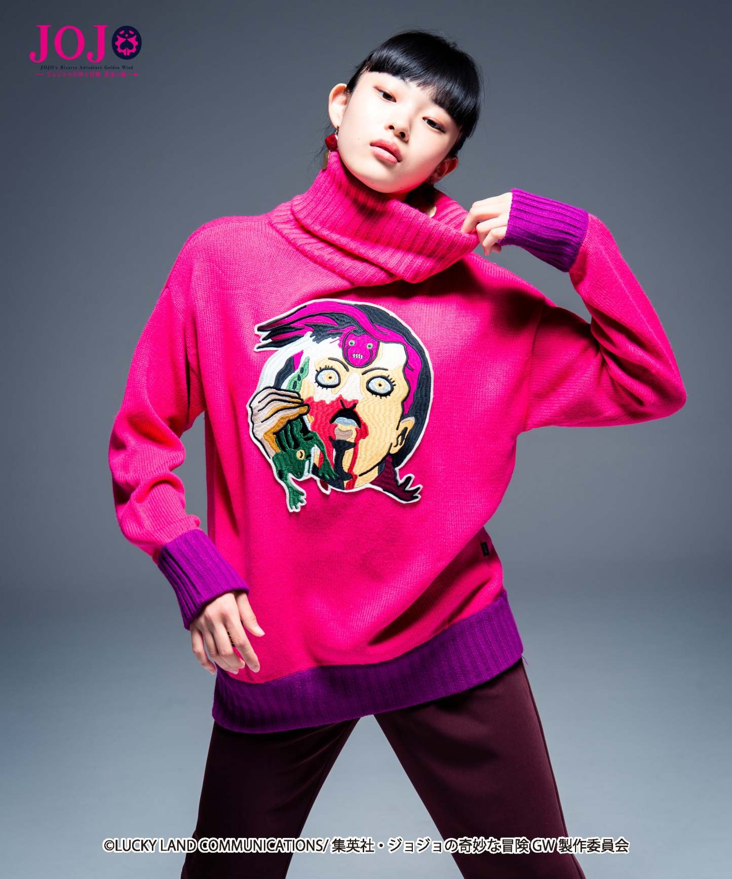 GB0120/JJ09: Vinegar Doppio turtle knit-Coordom
