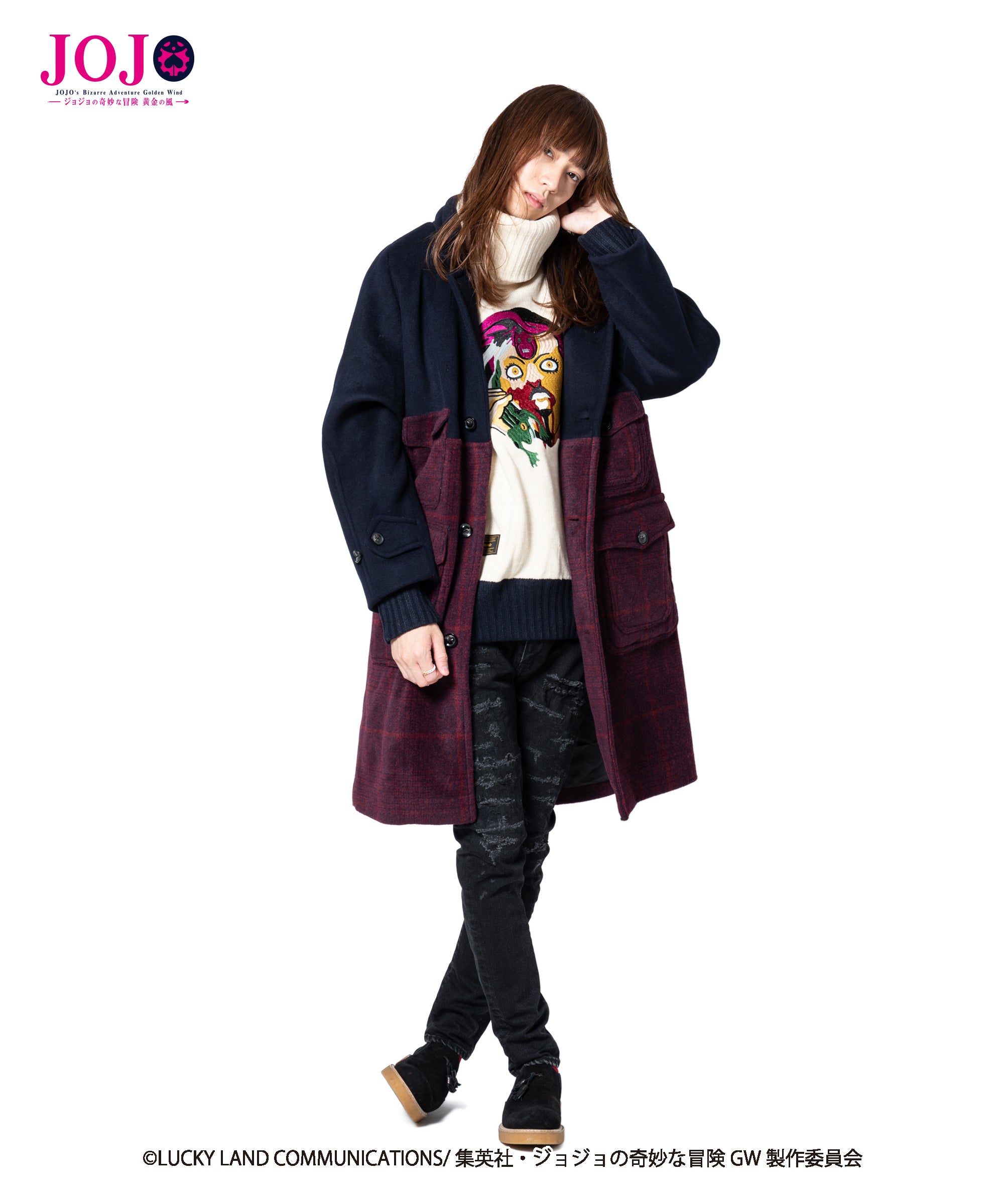 GB0120/JJ09: Vinegar Doppio turtle knit-Coordom