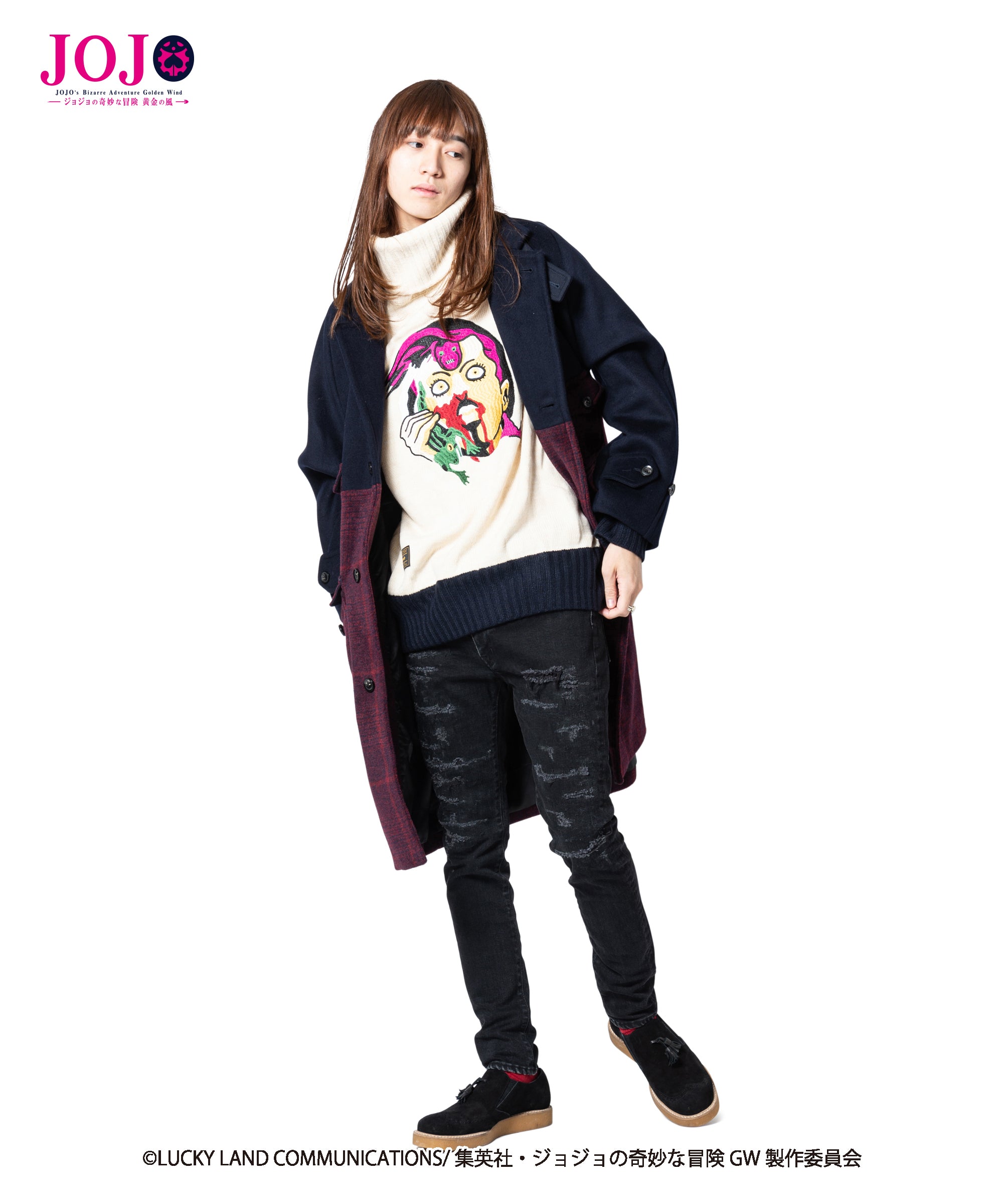 GB0120/JJ09: Vinegar Doppio turtle knit-Coordom