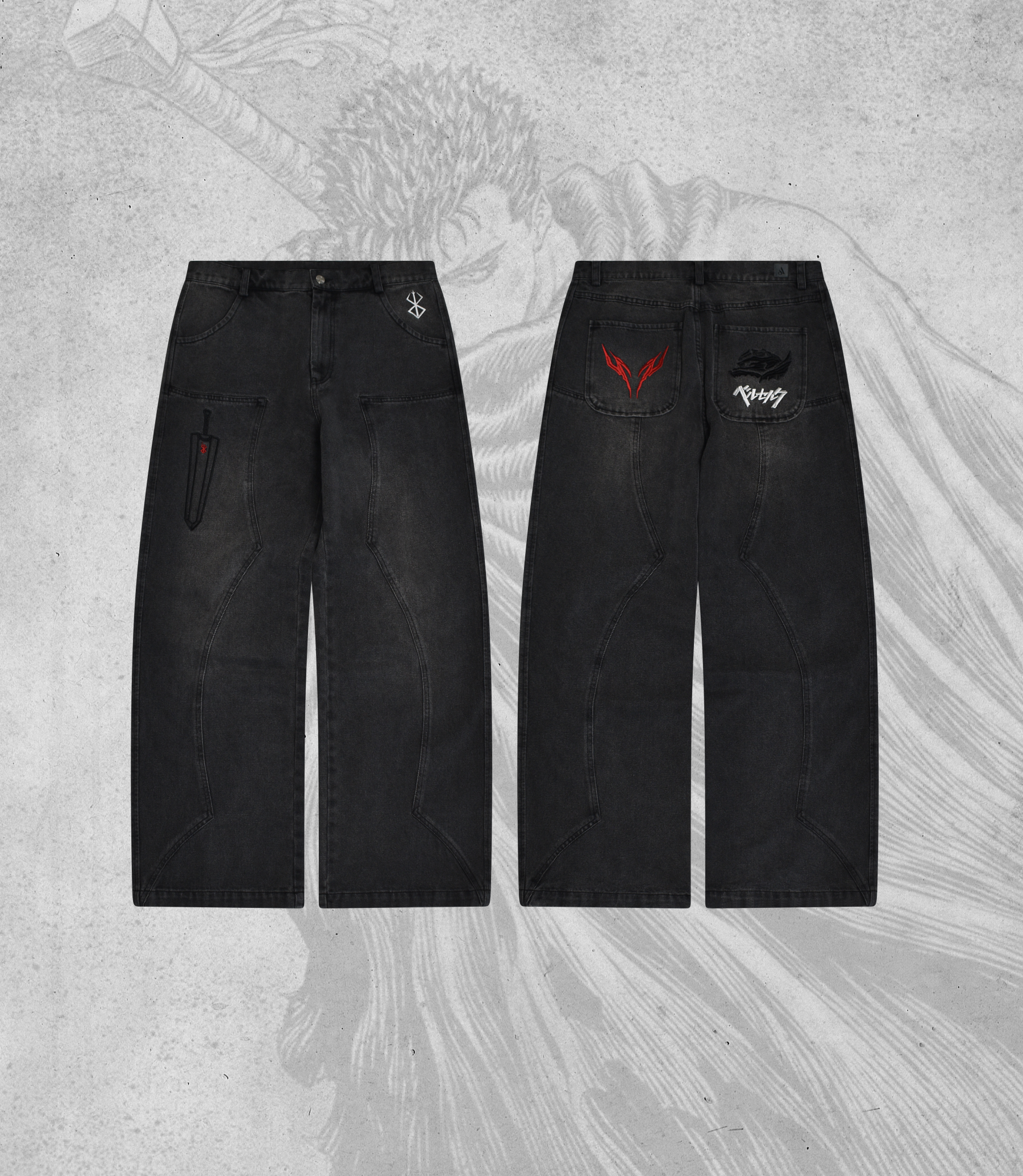 BERSERK JEANS-Coordom