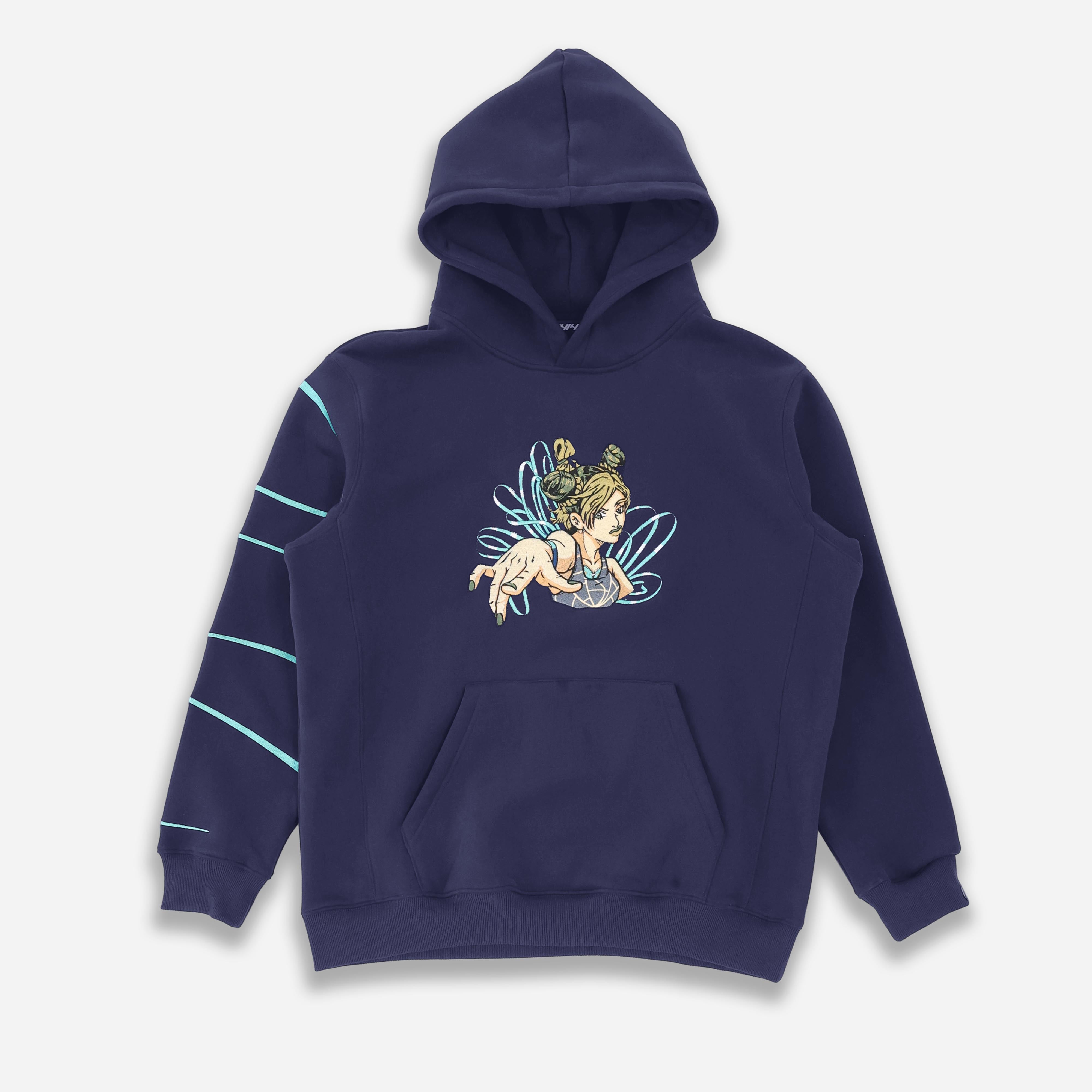Stone Free Embroidery Hoodie-Coordom