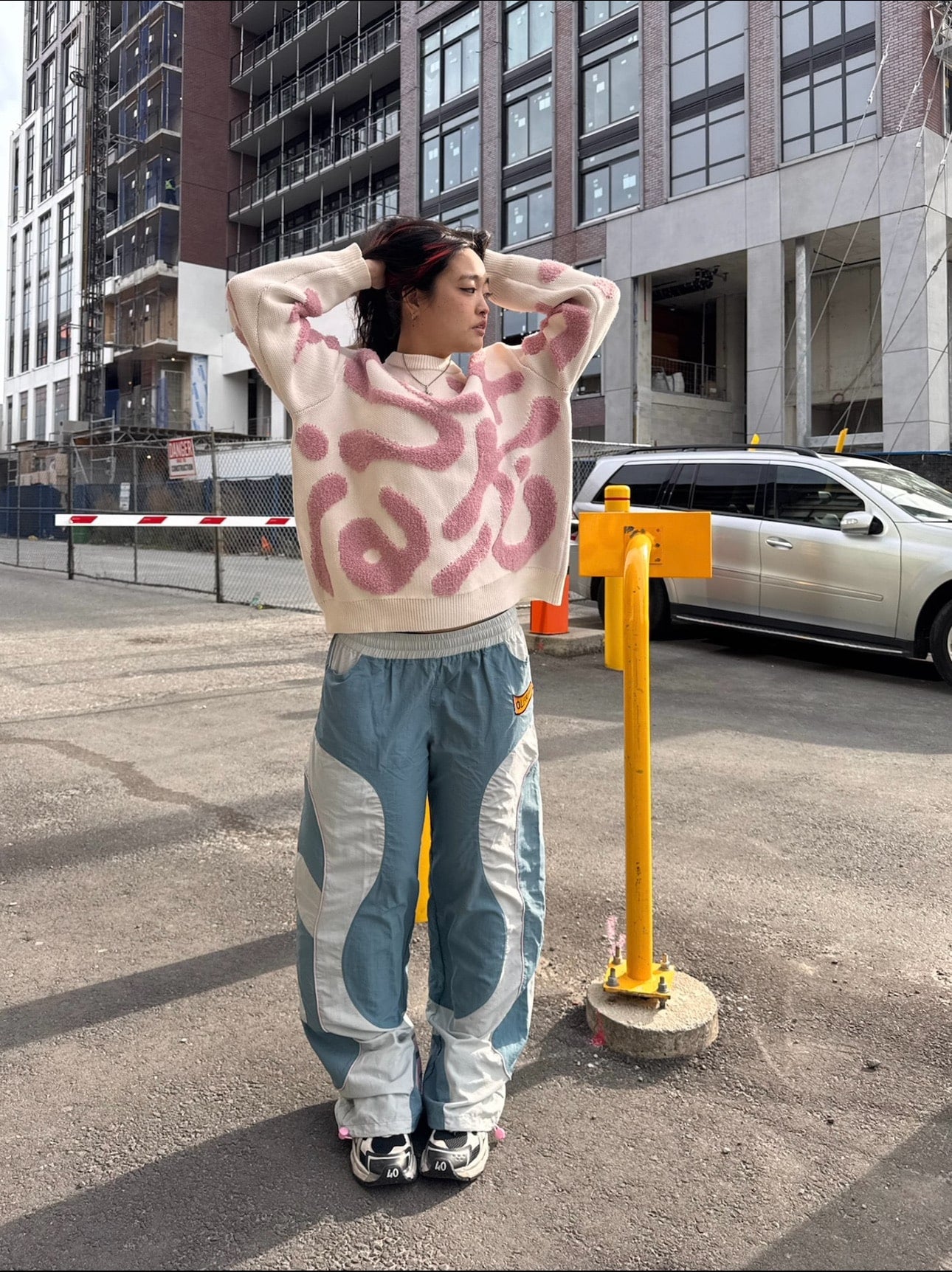 "WHY ME?" Parachute Pants-Coordom