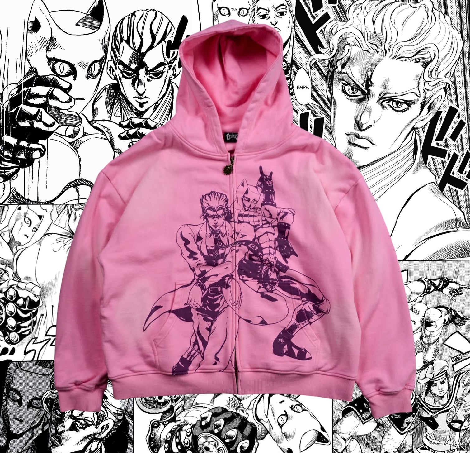 JOJO Kira Zip Up Hoodie-Coordom
