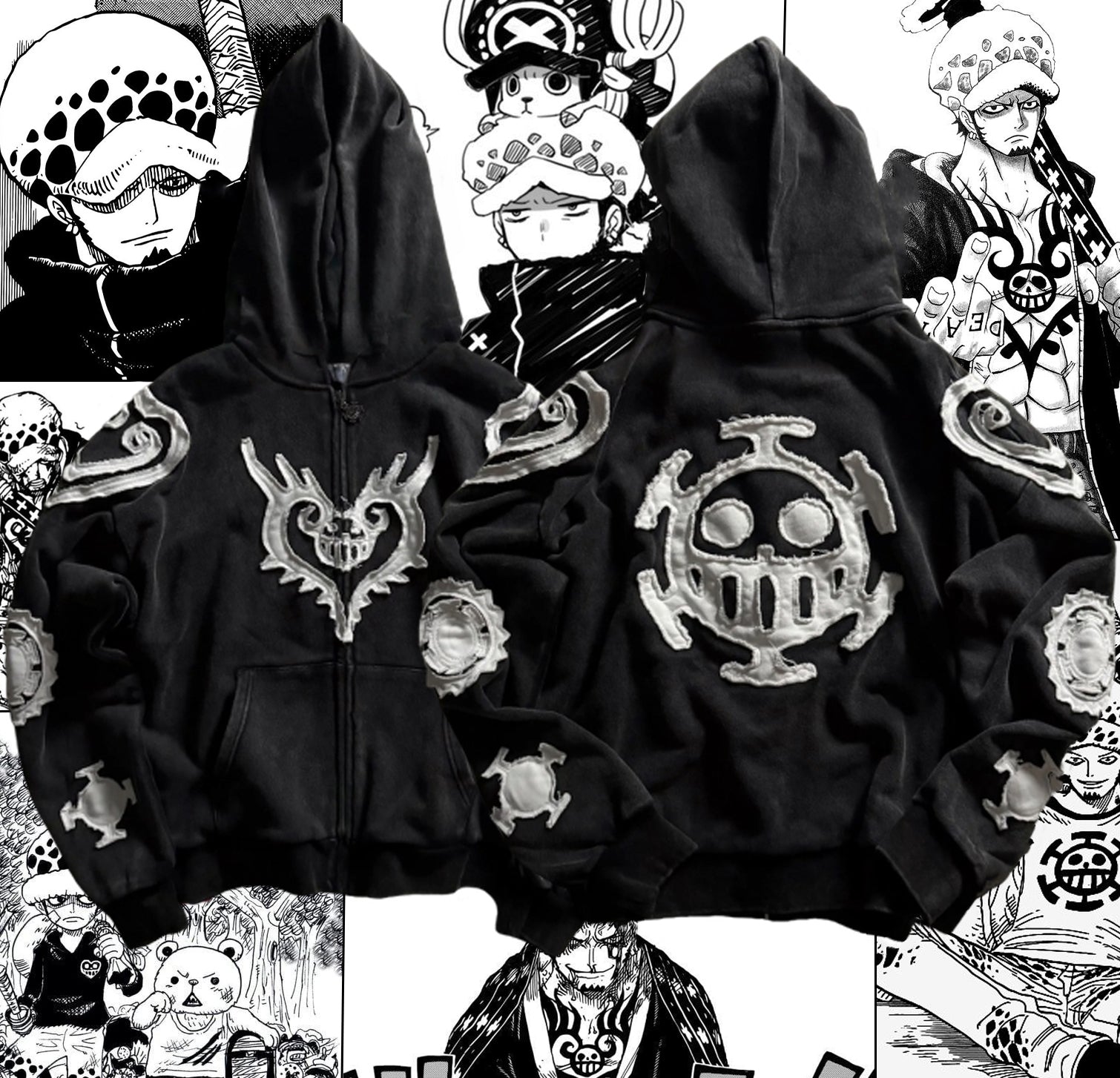 One Piece - Law Hoodie-Coordom