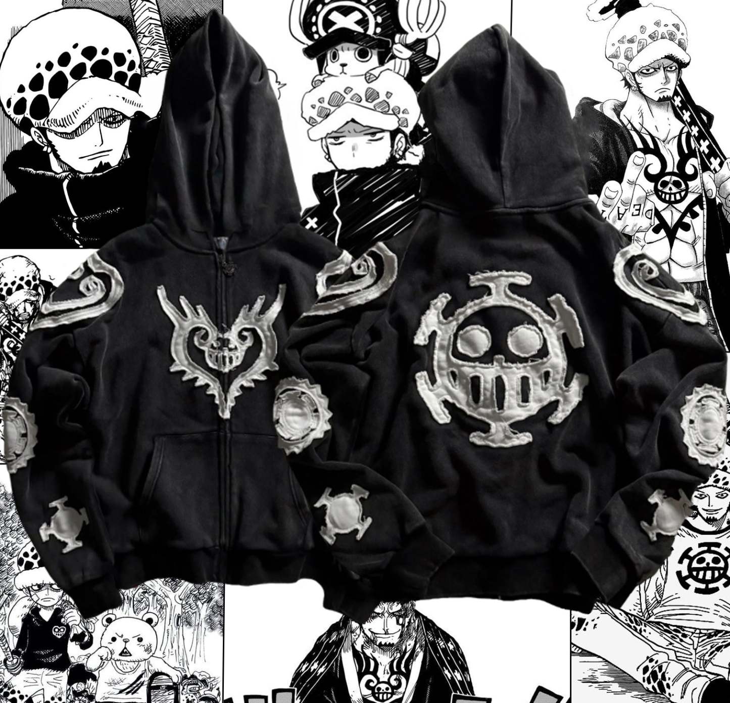 One Piece - Law Hoodie-Coordom