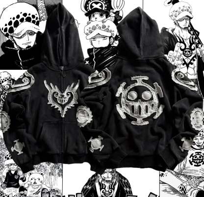 One Piece - Law Hoodie-Coordom