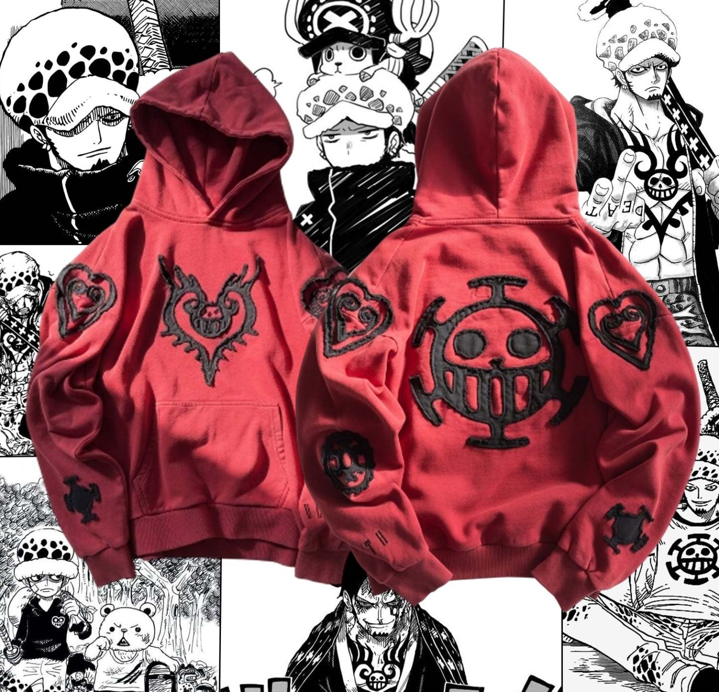 One Piece - Law Hoodie-Coordom
