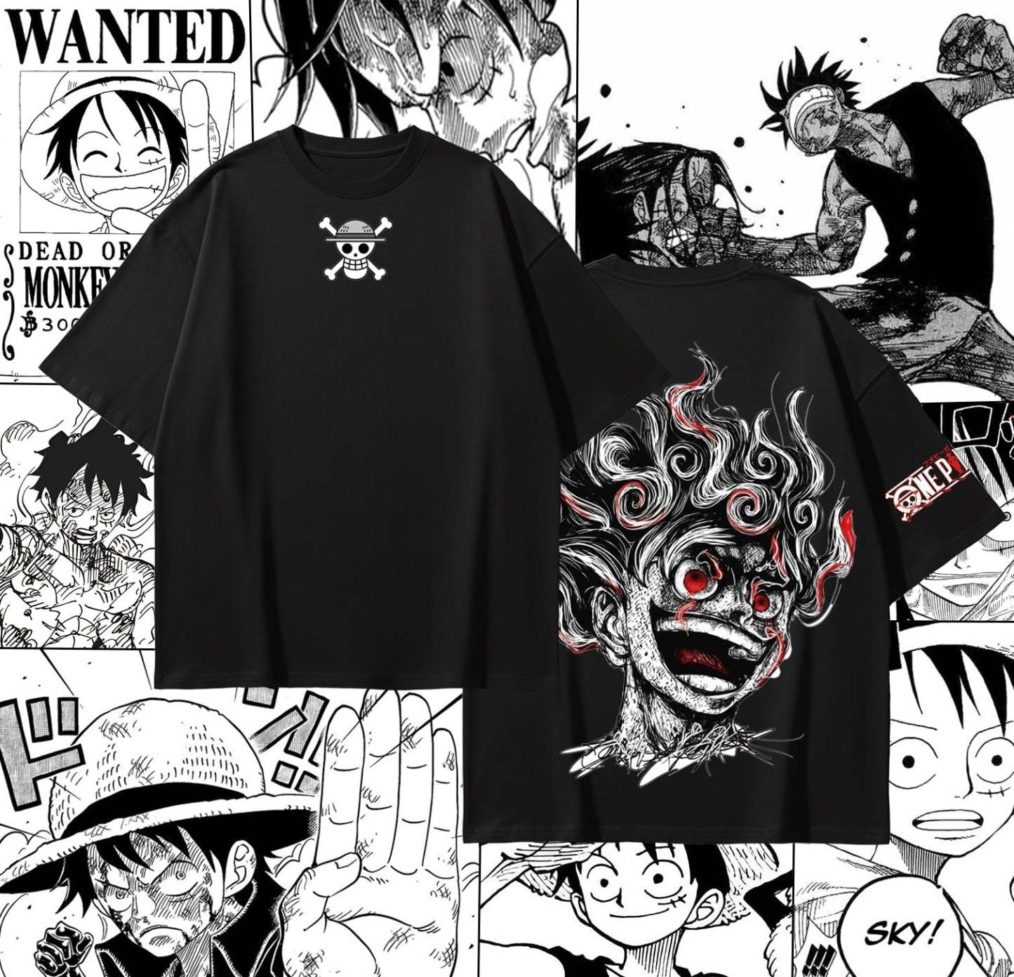 One Piece - Luffy Oversize-Coordom