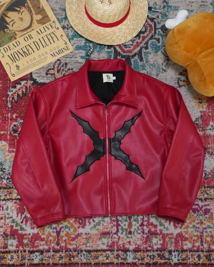 Captain Faux Leather Jacket-Coordom