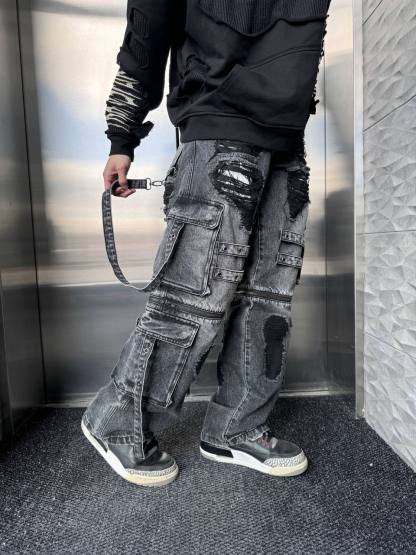 "Maria Wall" Cargo Pants-Coordom