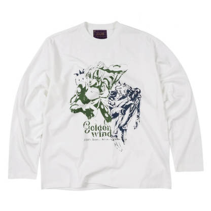JOJO  Character Print Long Sleeve Tee-Coordom