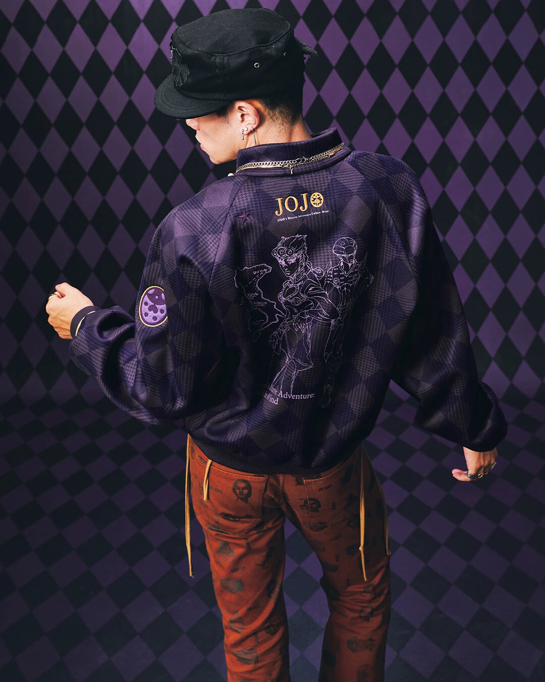 JOJO  Diamond Plaid Harrington Jacket-Coordom