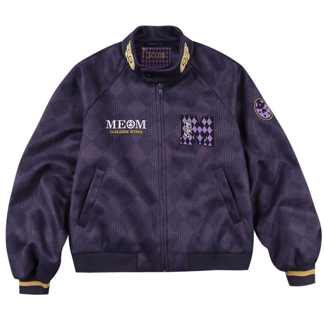 JOJO  Diamond Plaid Harrington Jacket-Coordom
