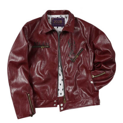 JOJO  PU Leather Biker Jacket-Coordom