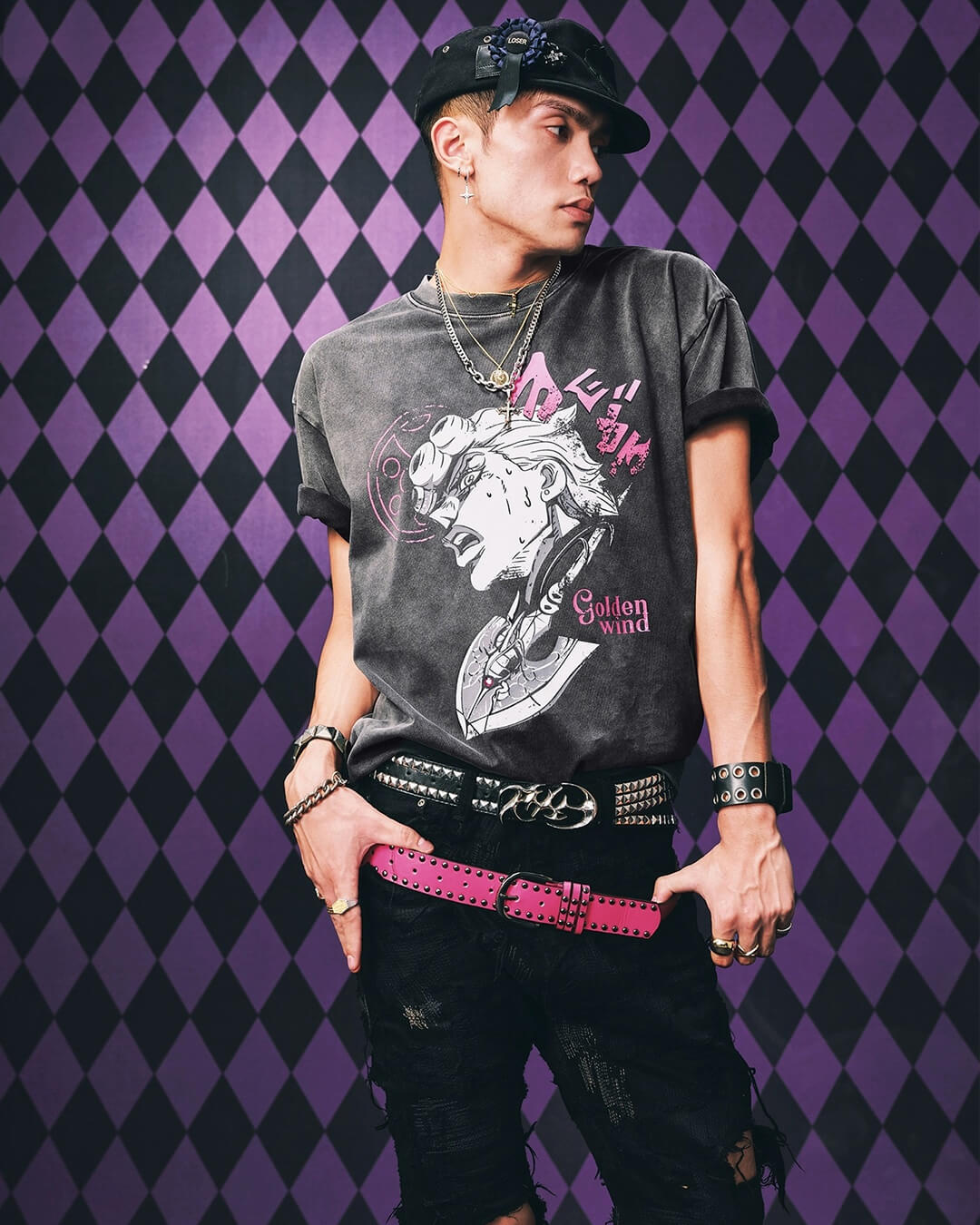 JOJO  Vintage Washed Character Print Tee-Coordom