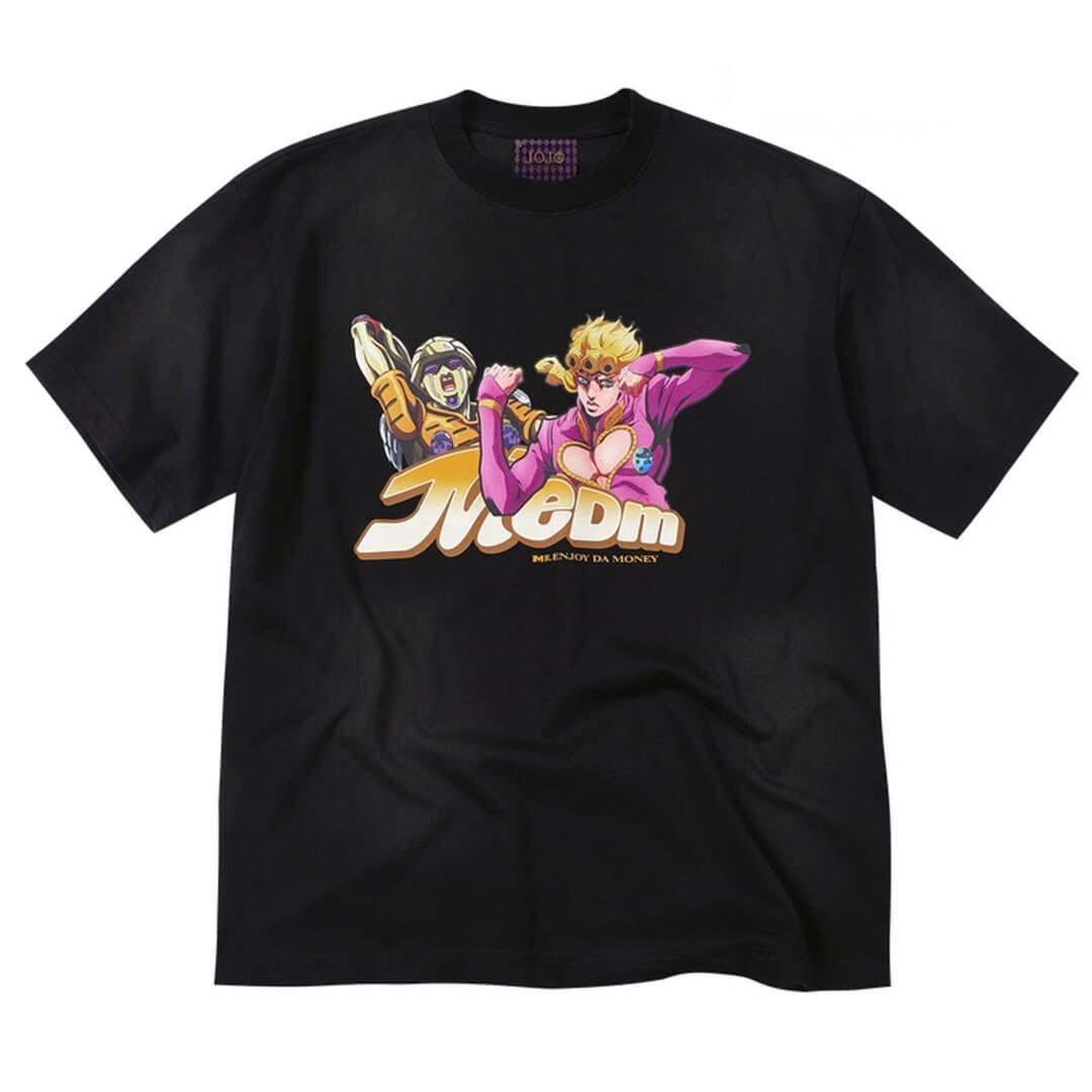 JOJO  Washed Distressed Character Print Tee-Coordom