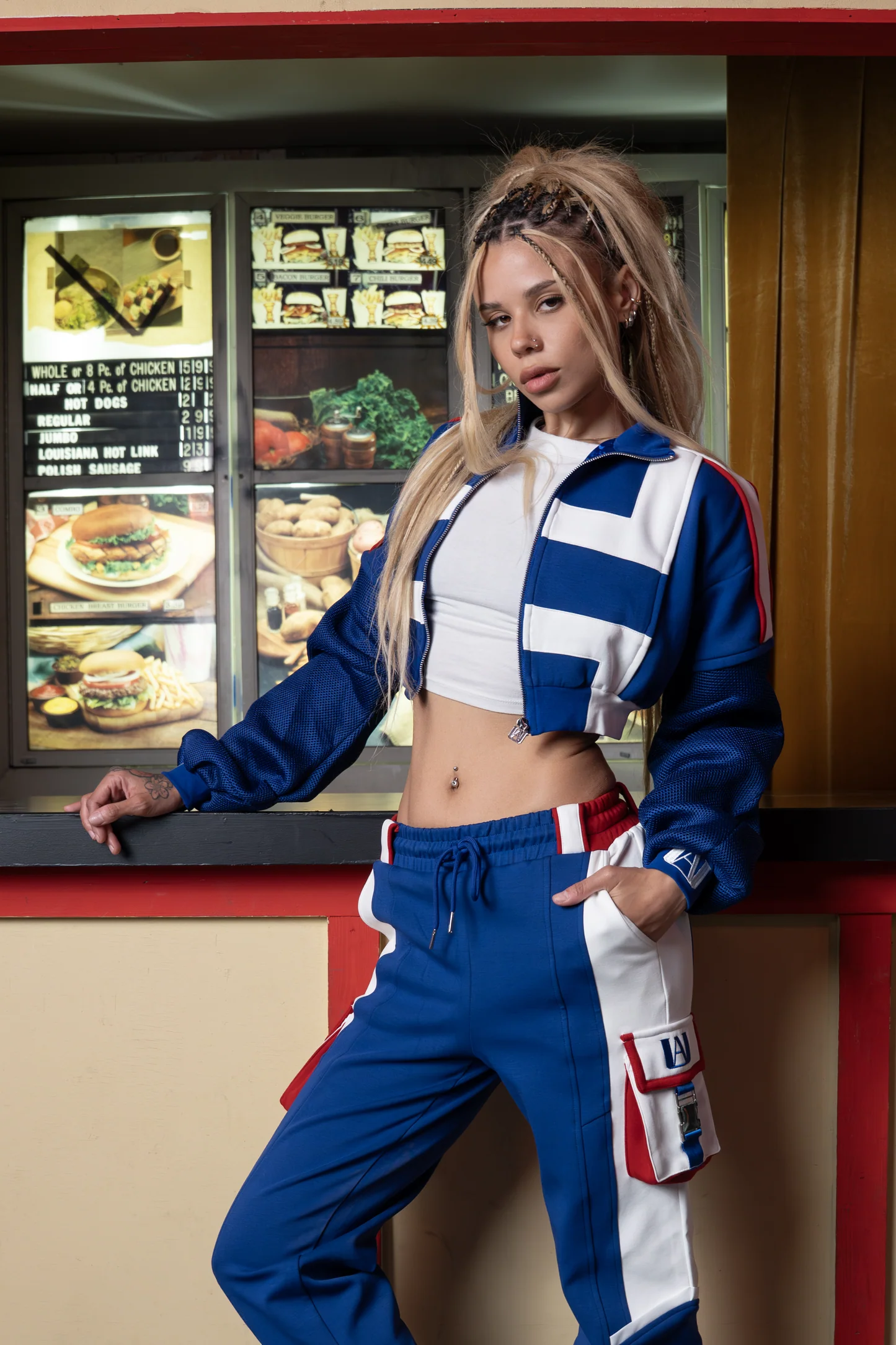 U.A. CROPPED JACKET-Coordom