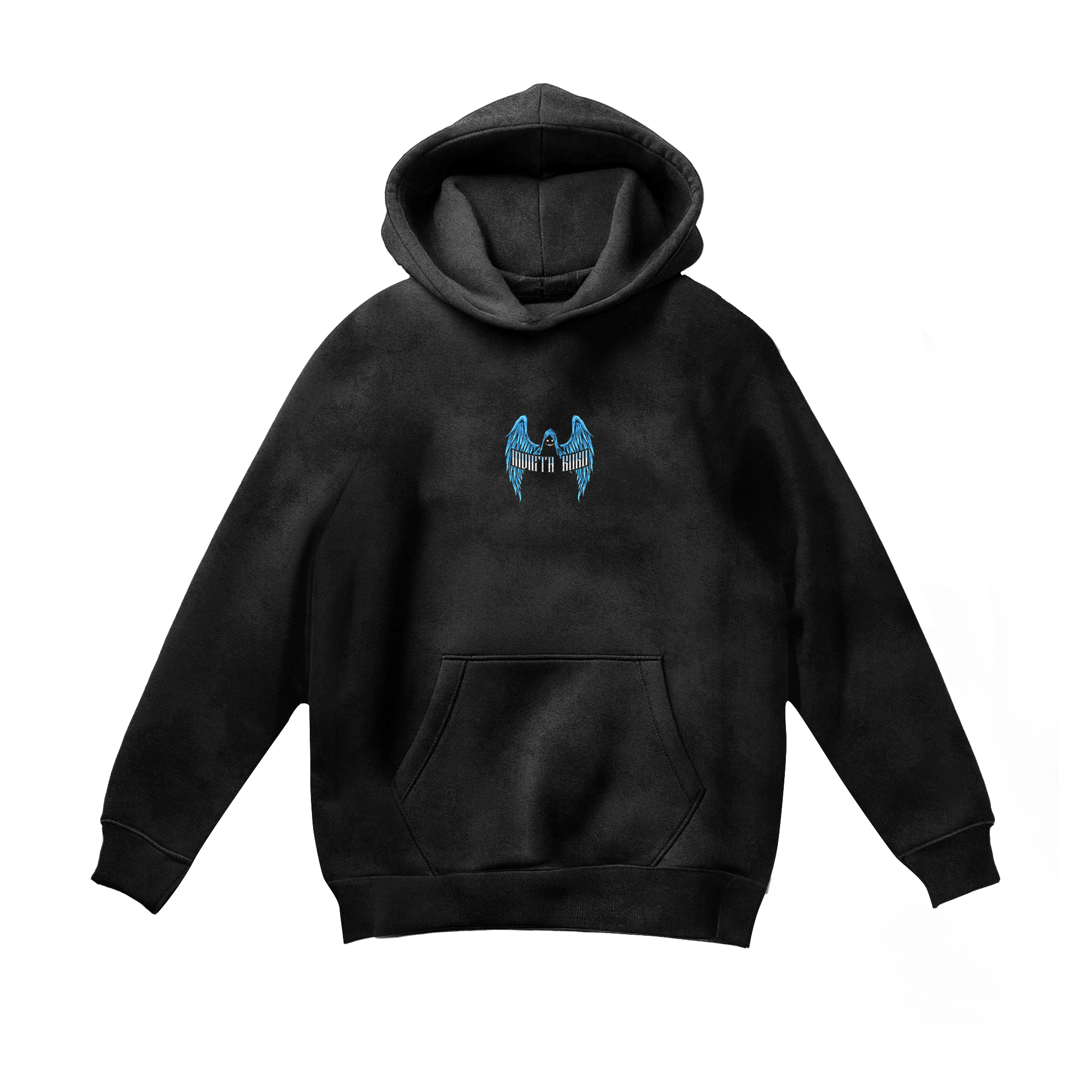 God of Death Hoodie - Acid Wash-Coordom